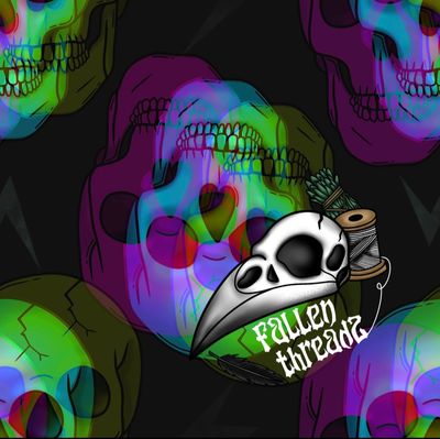Trippy skull