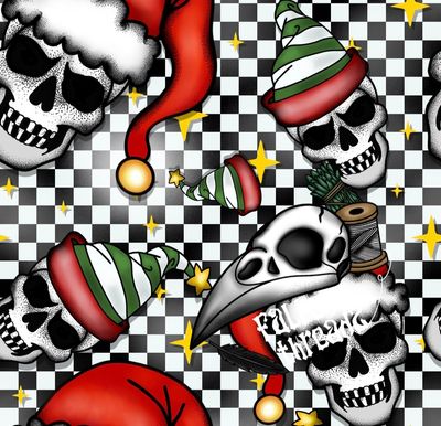 Xmas skull