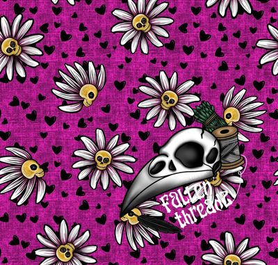Flower skulls