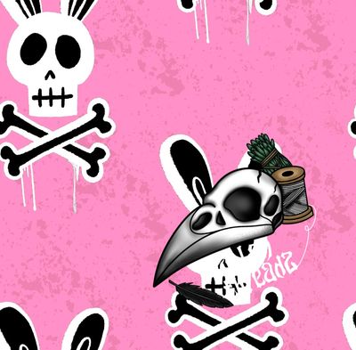 Skull bunny one