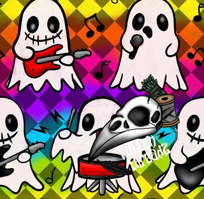 Rainbow ghost band
