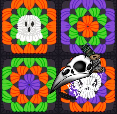 Spooky crochet three