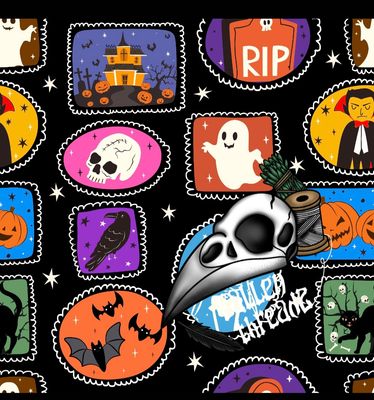 Halloween stamps