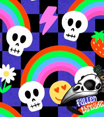 Skull rainbow
