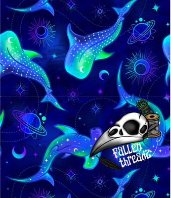 Celestrial sharks blue