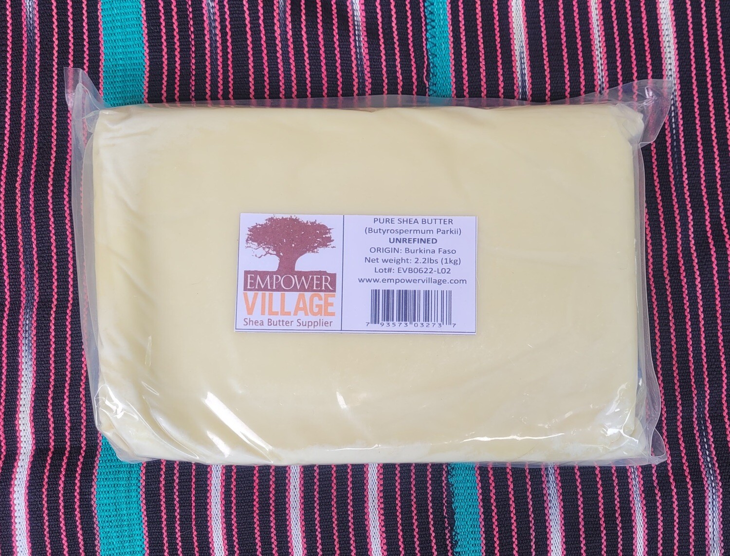 22 lbs Unrefined Premium Shea Butter ($7.00/lb)