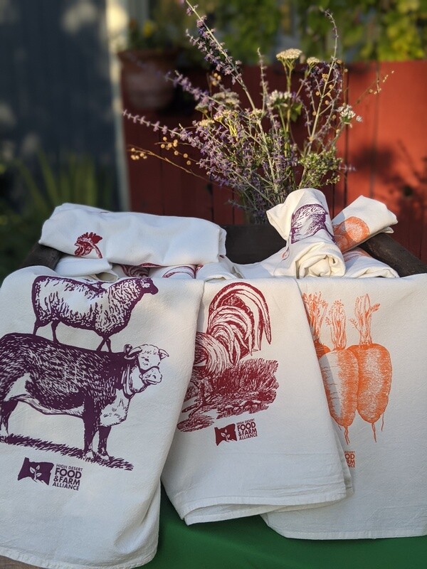 Food &amp; Farm Tea Towels