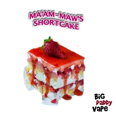 Ma'amMaws Shortcake 75/25  - 120ml