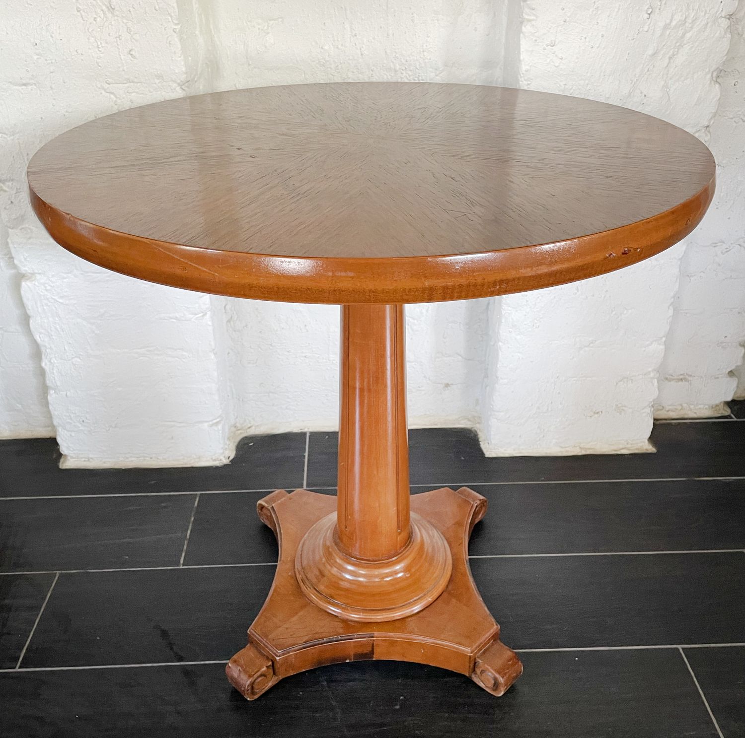 20th Century Round Pedestal Table