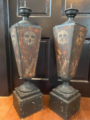 Set of Antique Monumental Candlesticks