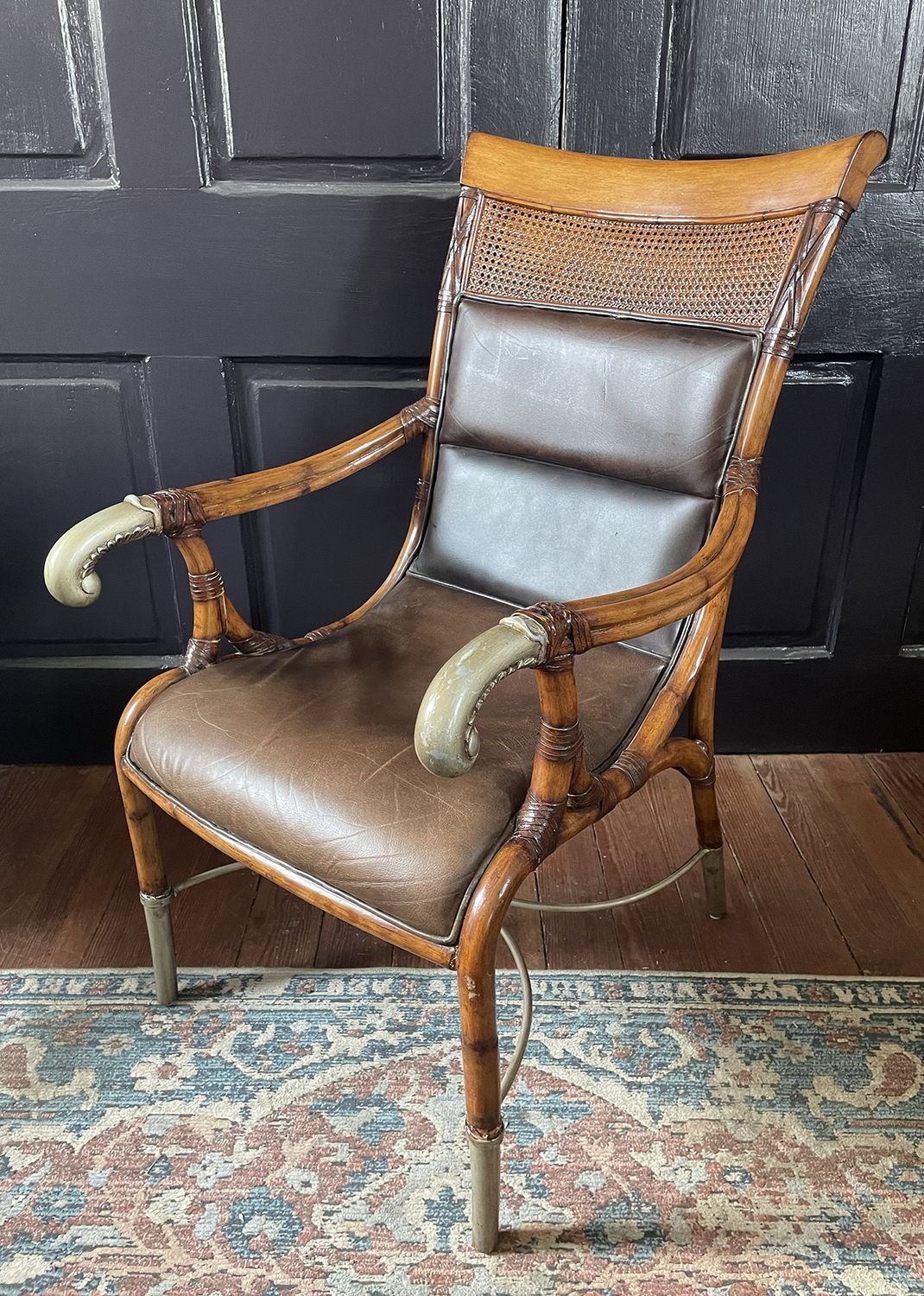 20th Century Maitland-Smith Style Chair