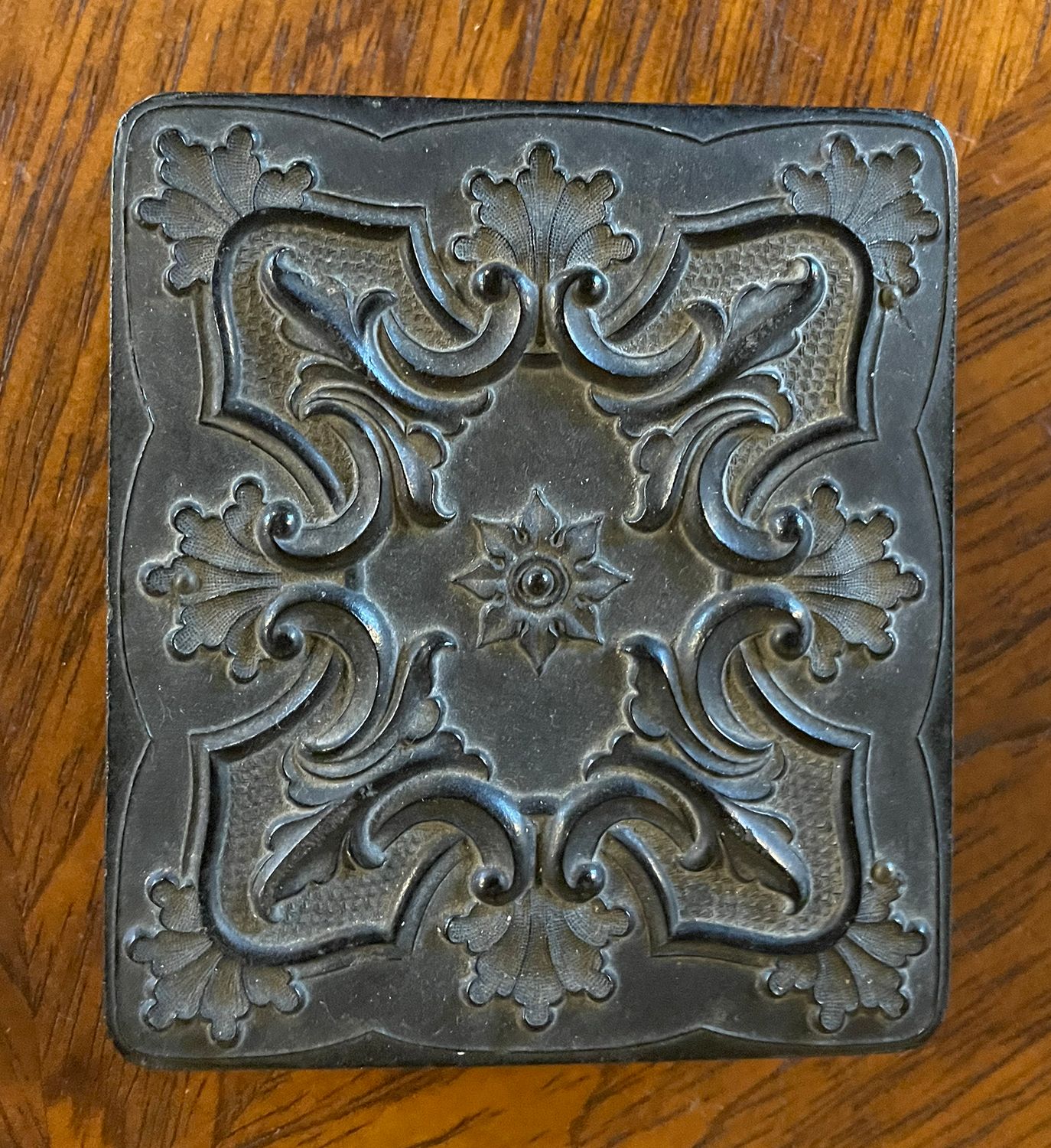 Antique Daguerreotype Victorian Photo Display