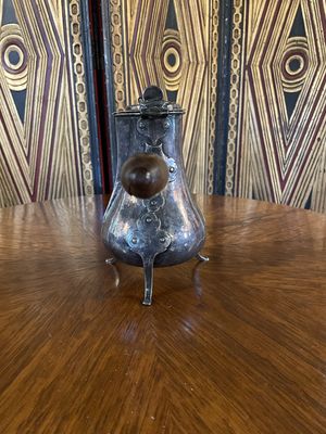18th century French Silver-Plate Chocolatier