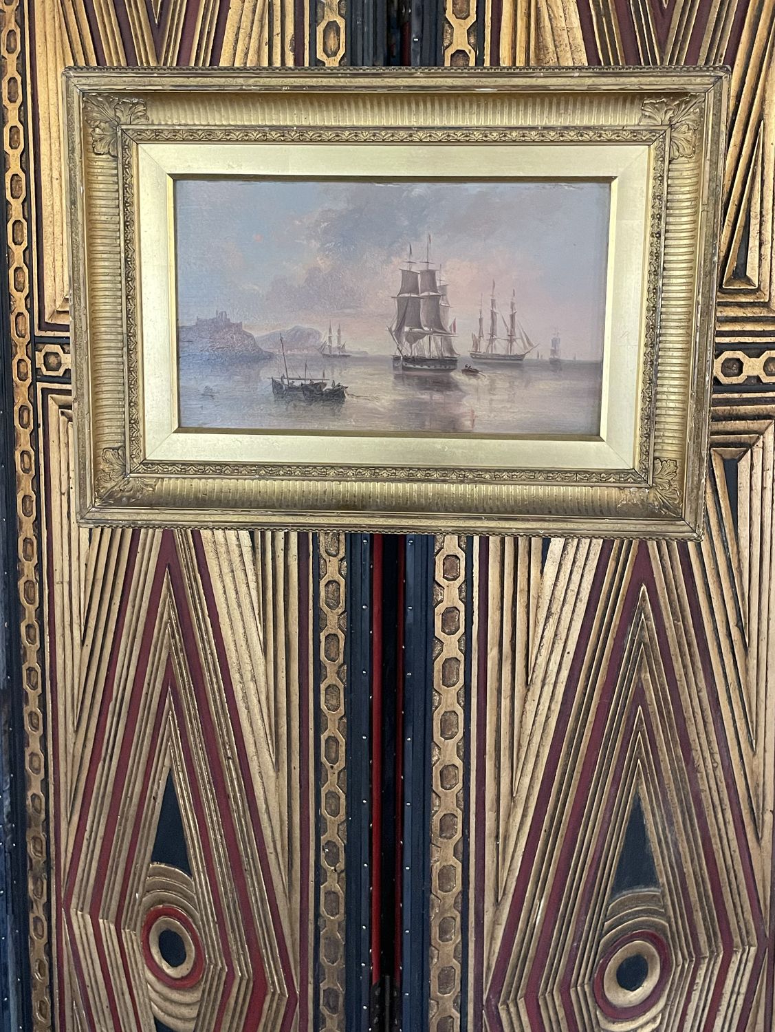 Antique Maritime Painting