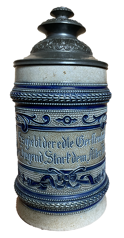 Traditional German Beer Stein