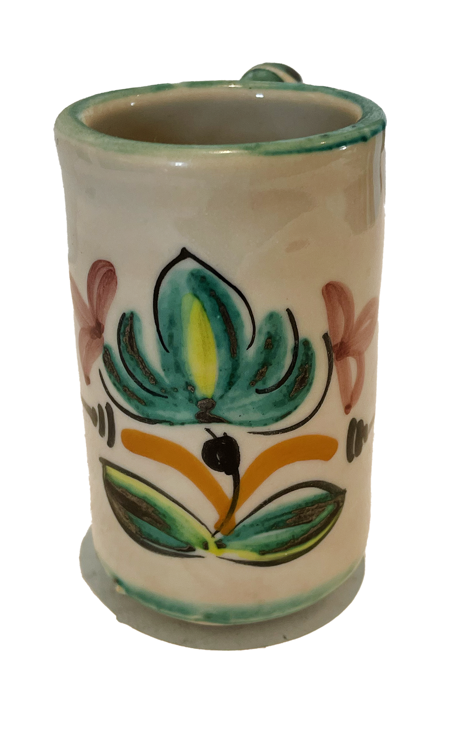 Vintage Faience Cup