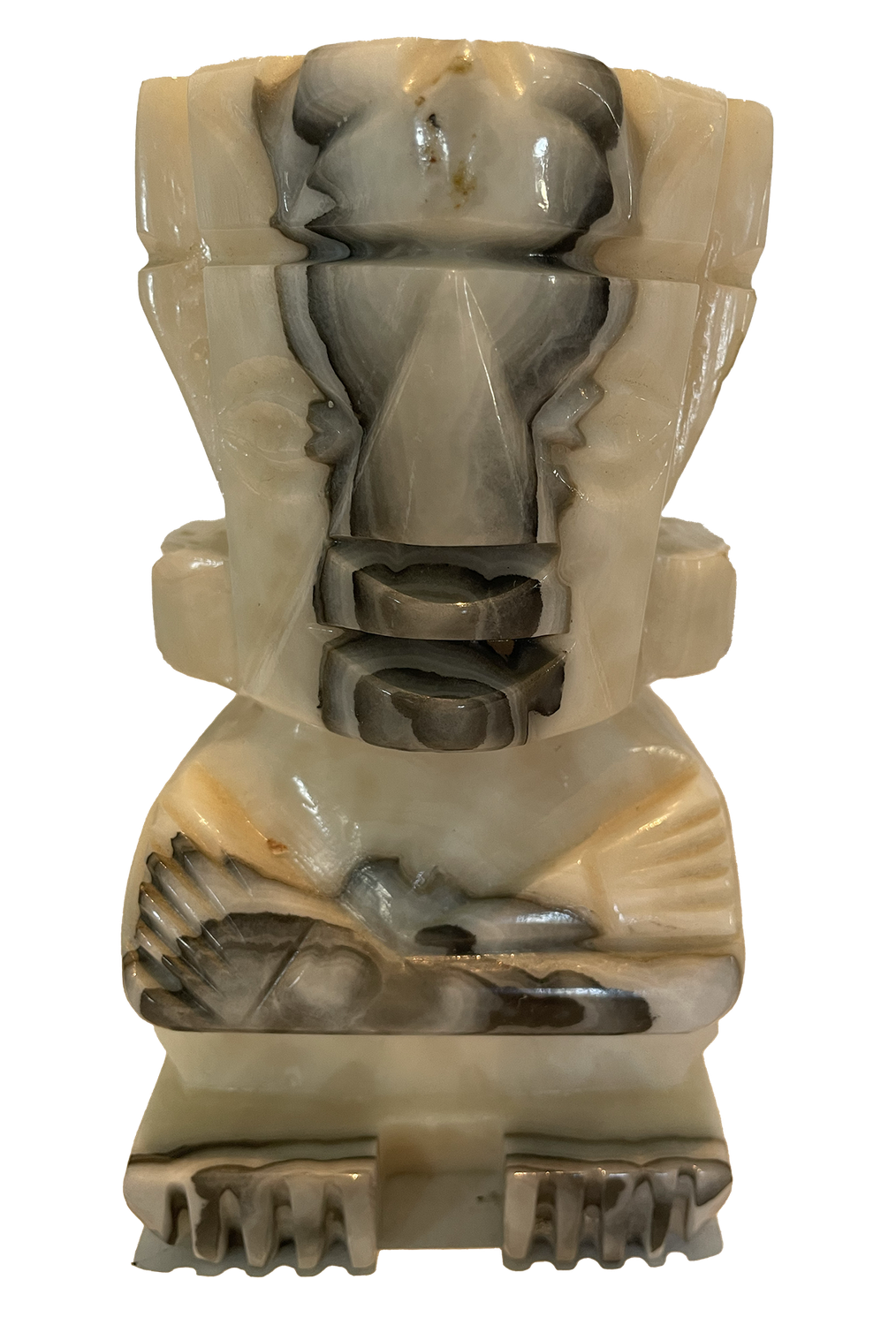 Vintage Hand-Carved Bookends