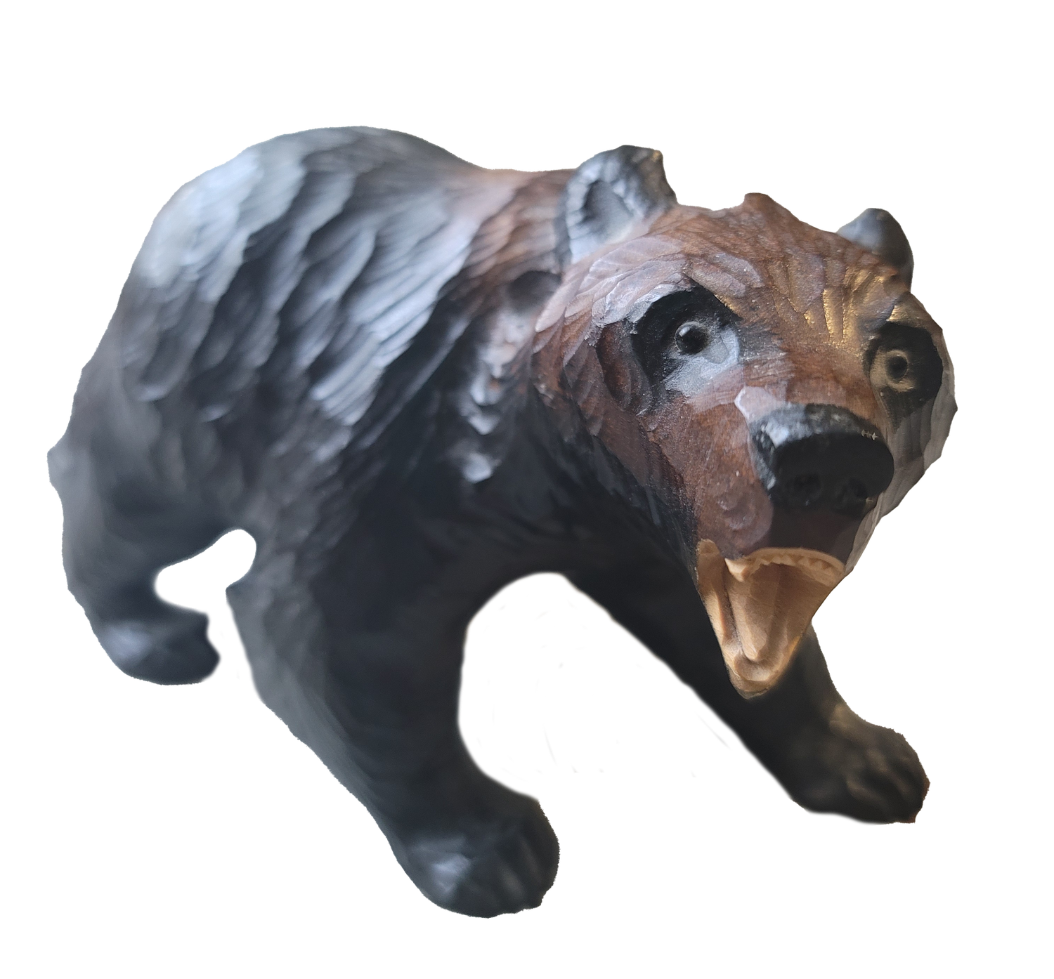Carved Brown Bear
