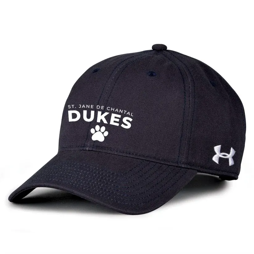 Under Armour Garment Washed Twill Hat in Navy