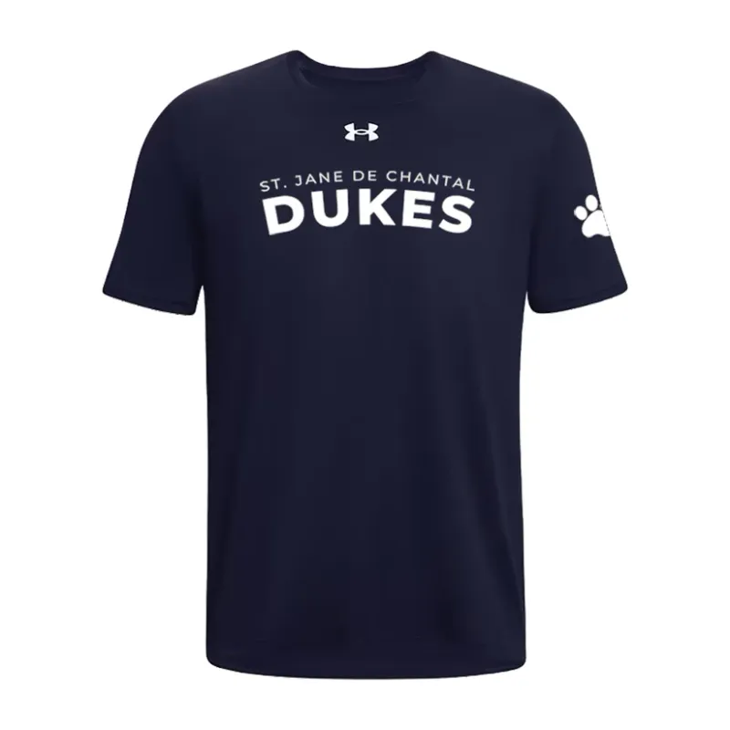 Under Armour Tech™ Team Short Sleeve in Navy (Youth and Adult)