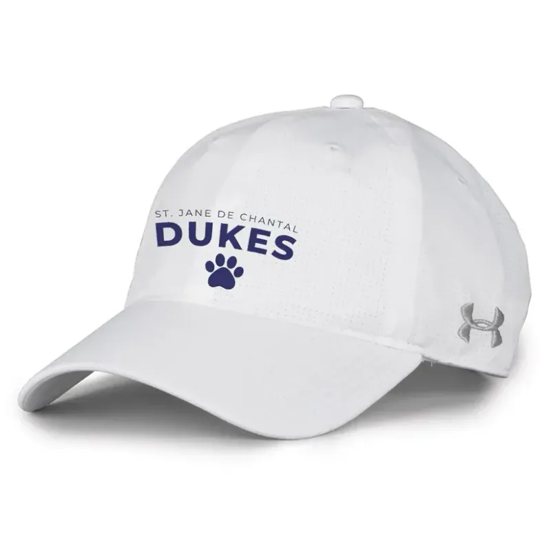 Under Armour Relaxed Airvent Performance Hat in White (Adult)