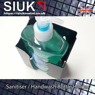 500ml Soap Handwash Sanitizer Pump Bottle Holder Black 500ml Soap Handwash Sanitizer Pump Bottle Holder Black