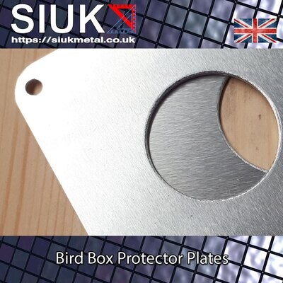 Nest Box, Bird Box Protector Plate Predator Proof Nest Box, Bird Box Protector Plate Predator Proof