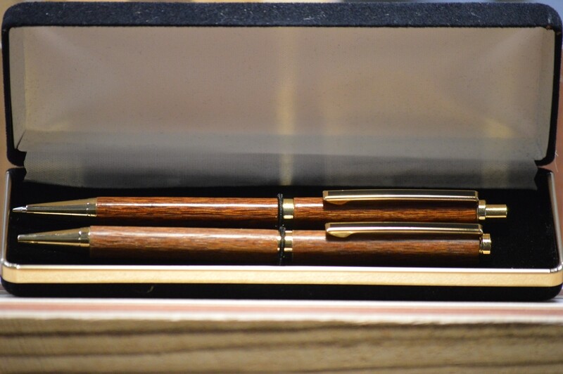 Slim Ballpoint Pen &amp; Mechanical Pencil Gift Set