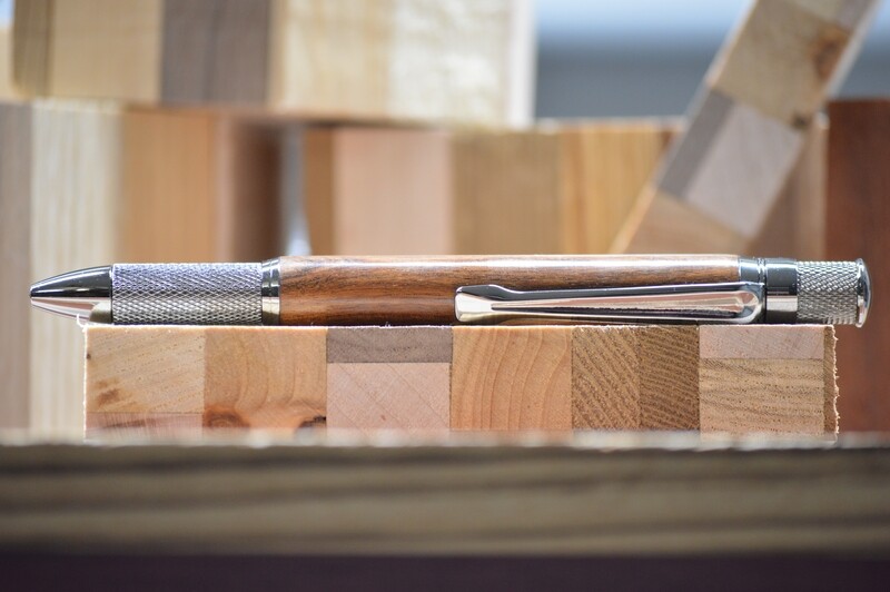 Knurled Twist Ballpoint Pen