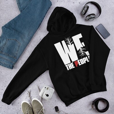 The "We The People" Hoodie (Blood Red P)