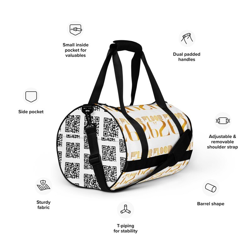 The Floor62 All-over print gym bag