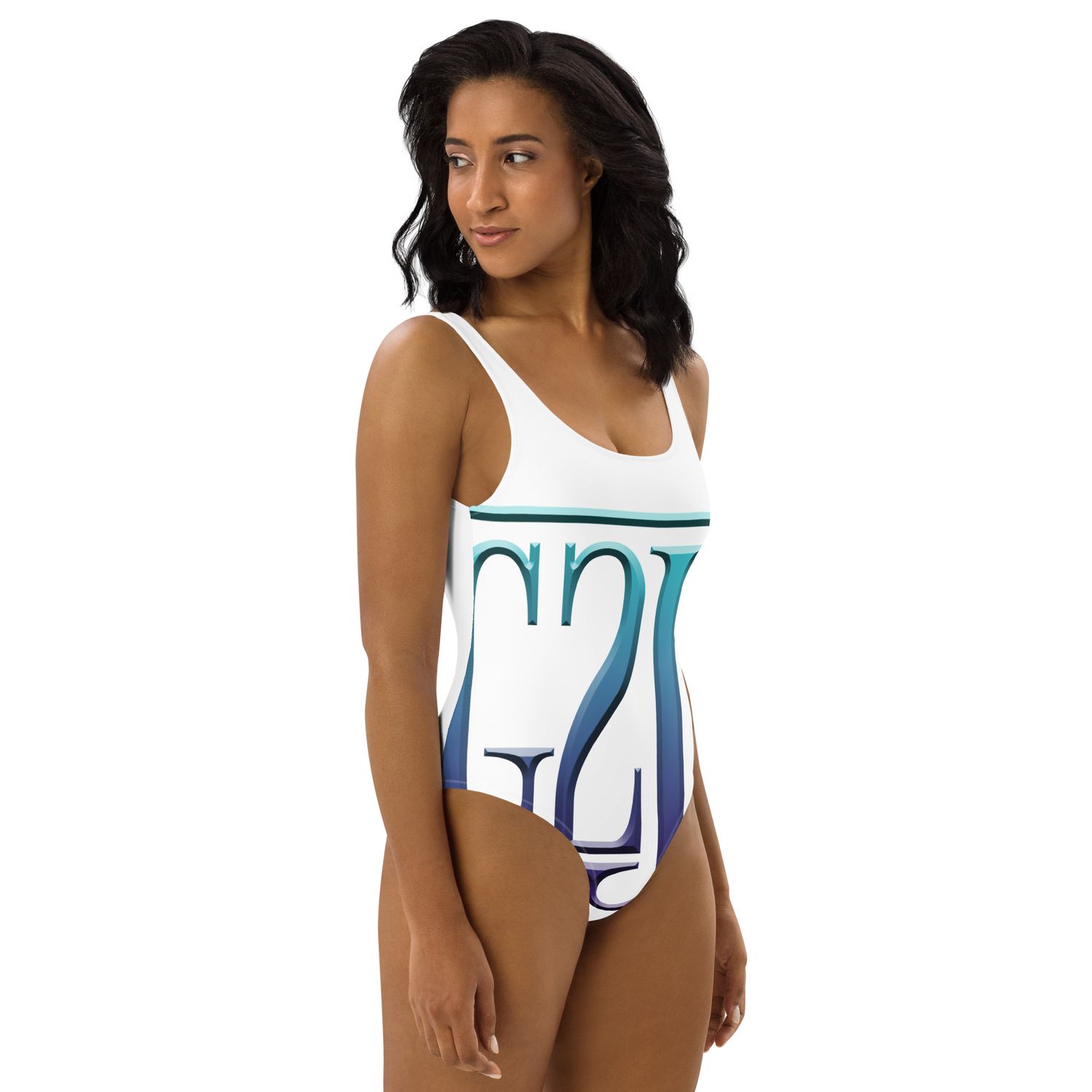 The G2J3 BIG LOGO One-Piece Swimsuit