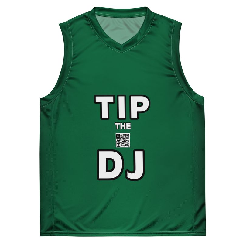 The &quot;Tip The DJ&quot; basketball jersey