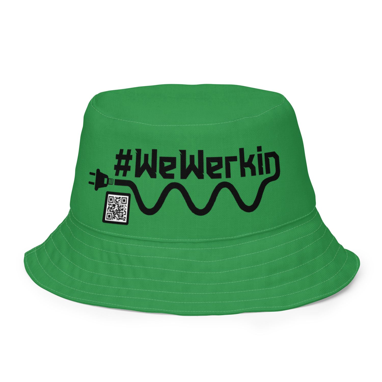 The &quot;We Werkin&quot; Hat Money Manifester Green