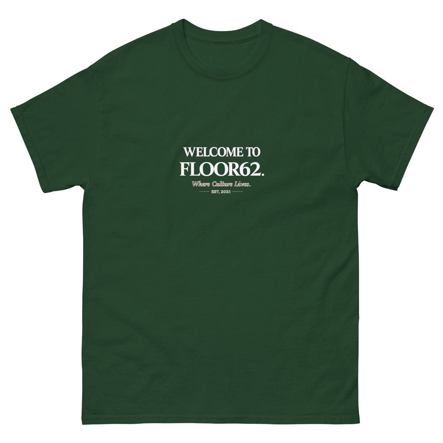 The Welcome to Floor62 classic tee