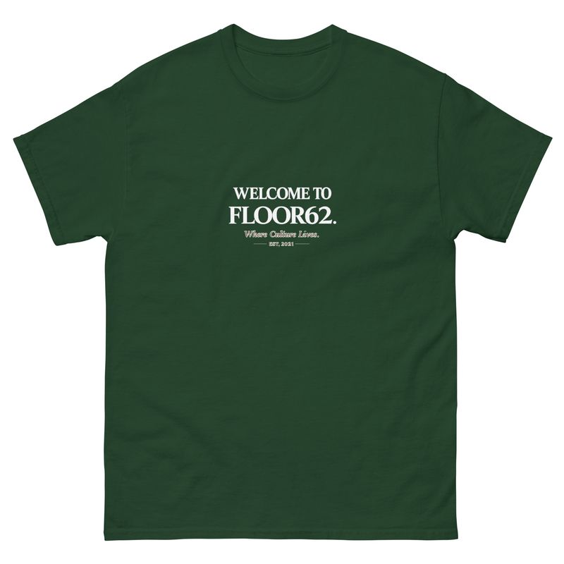 The Welcome to Floor62 classic tee