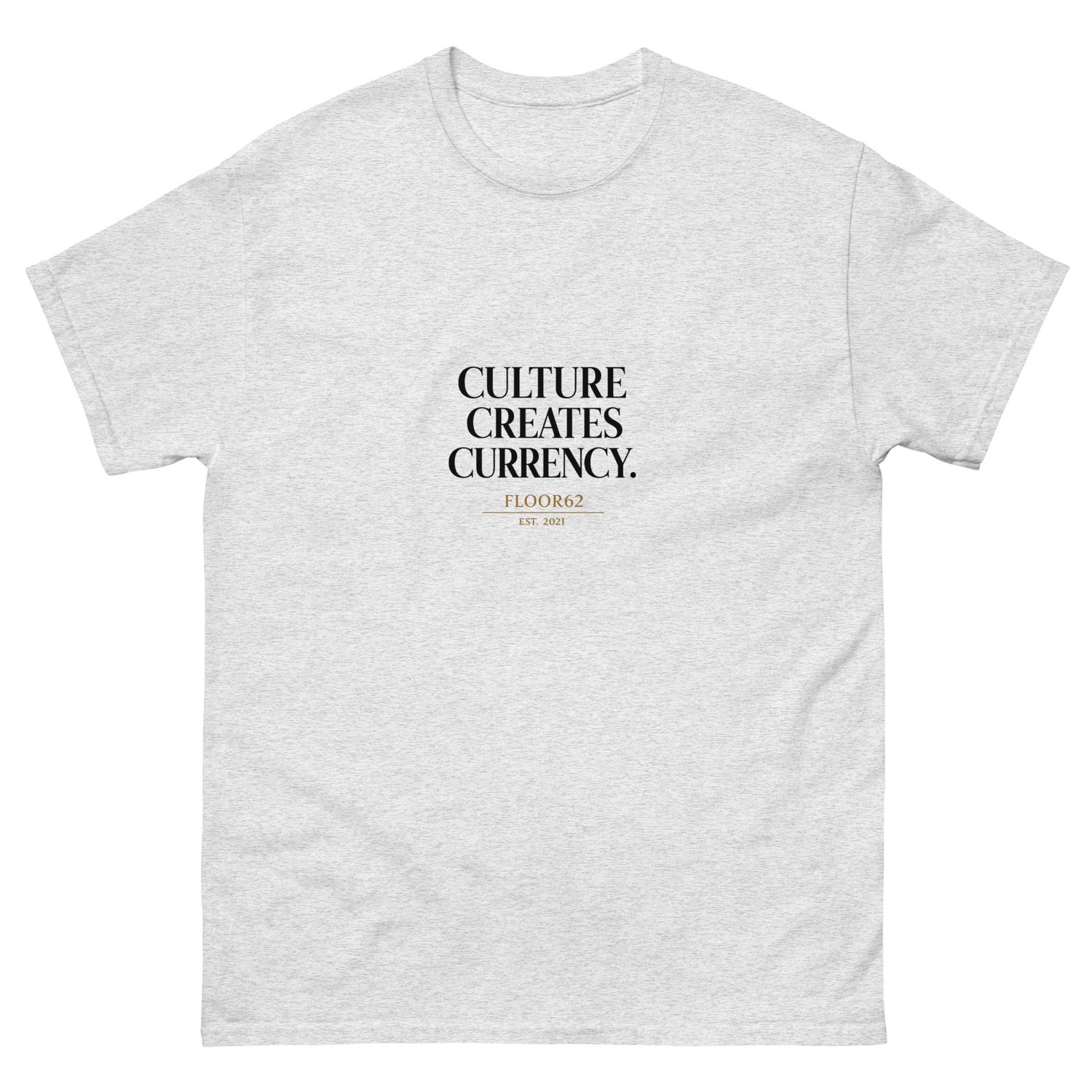 Culture Creates Currency classic tee