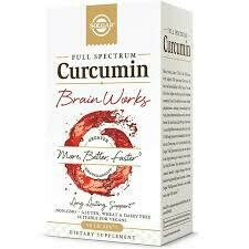 SOLGAR CURCUMIN BRAIN WORKS