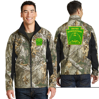 United Bowhunters of PA Camouflage Colorblock Soft Shell