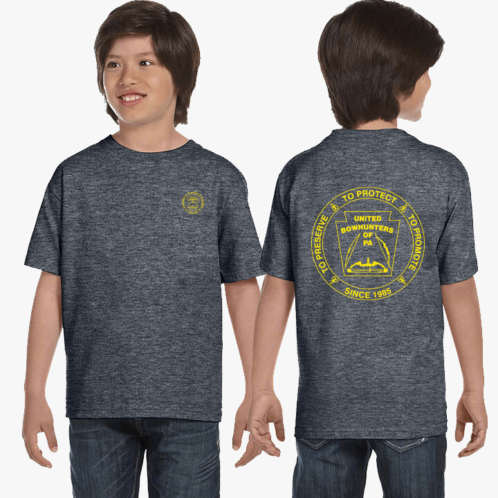 United Bowhunters of PA Youth 50/50 T-Shirt (Other Color Options Available)