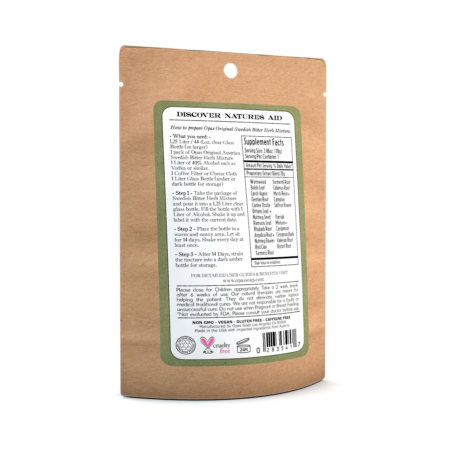 Swedish Bitter Herb Mixture Swedish Bitter Herb Mixture