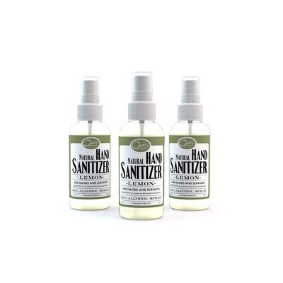 Hand Sanitizer Spray Lemon 3 Pack 00004
