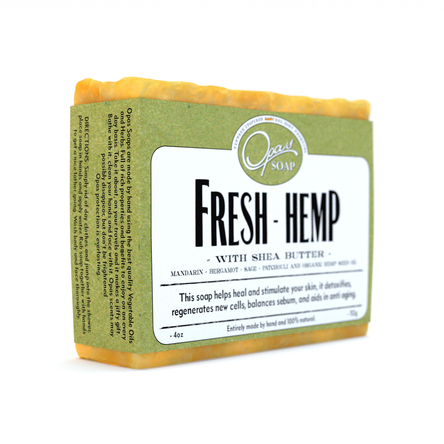 Fresh Hemp Soap Fresh Hemp Soap
