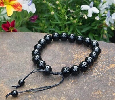 Adjustable Obsidian Bracelets