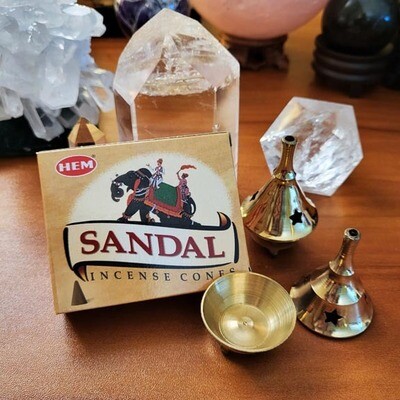 Hem Incense Cones: Sandal/Sandalwood