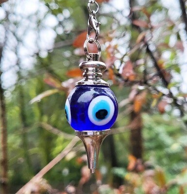 Third Eye Lampwork Pendulum