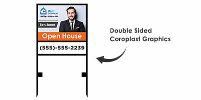 Real Estate Sign & Frame