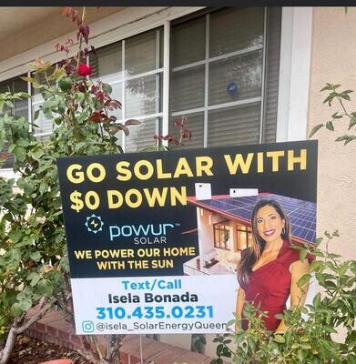 Yard Sign (Solar)