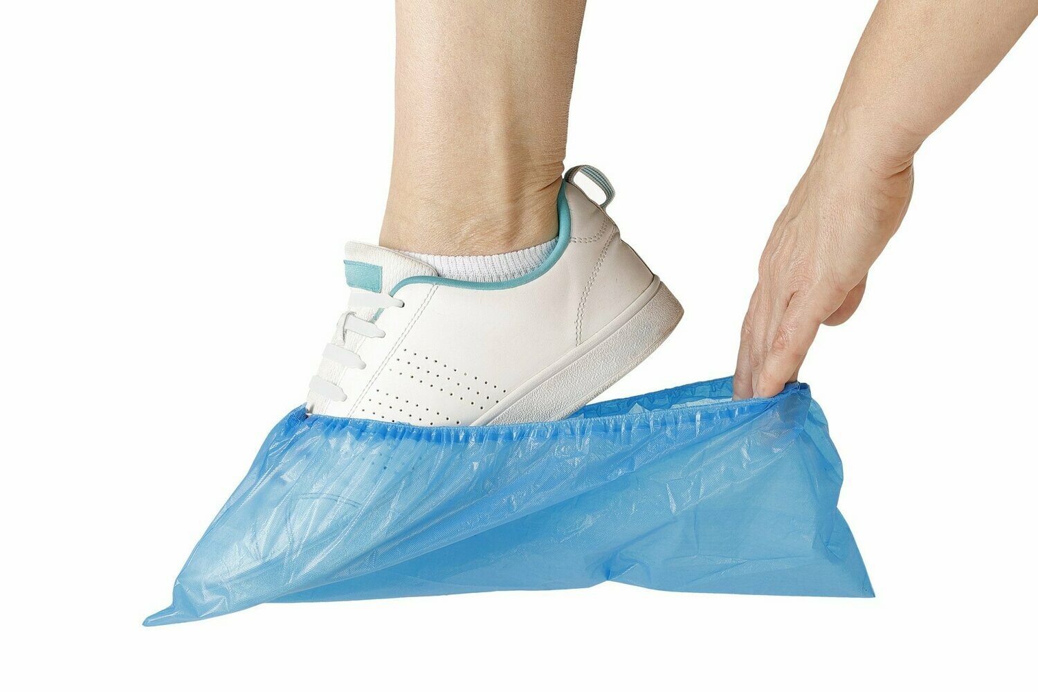 PROTETORES DE SAPATOS AZUIS 100uds