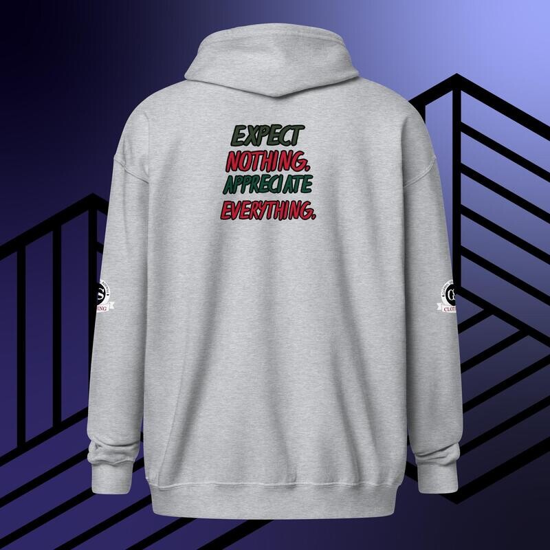 Unisex heavy blend zip hoodie
